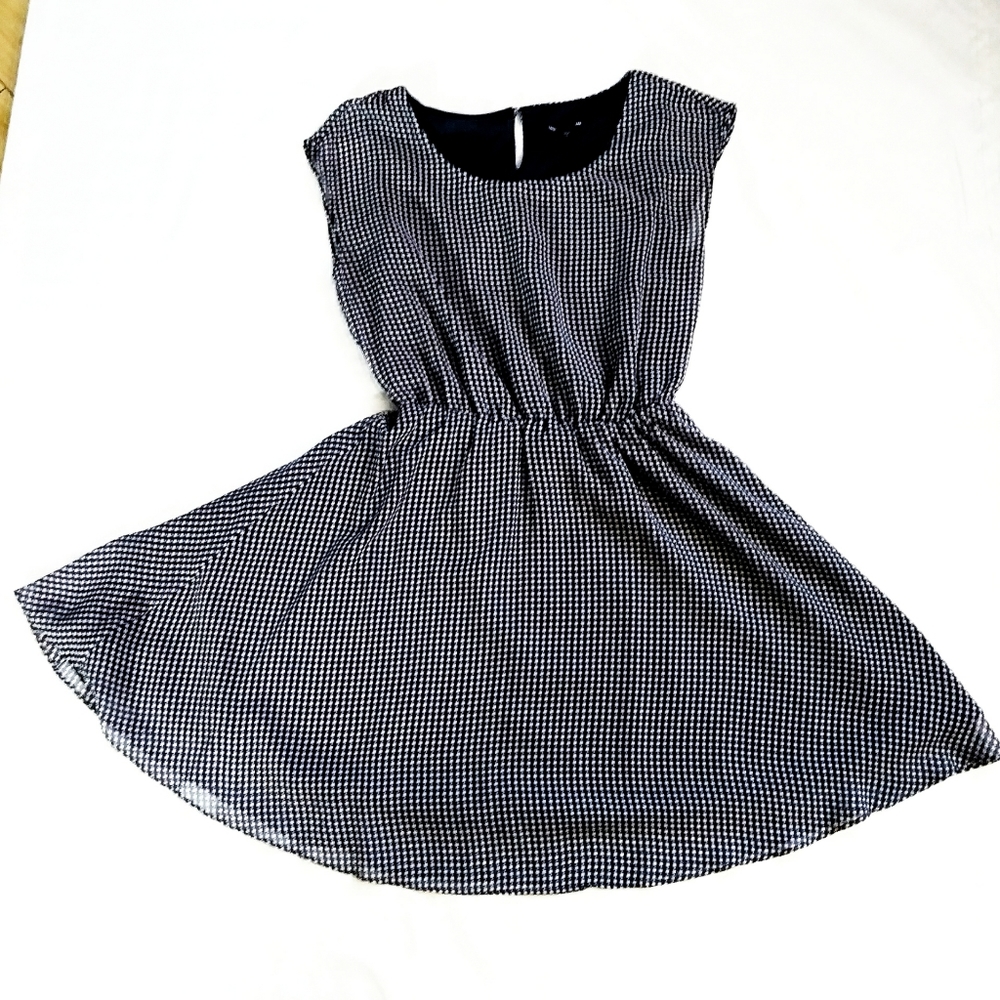 Gap Navy Print sleeveless Dress